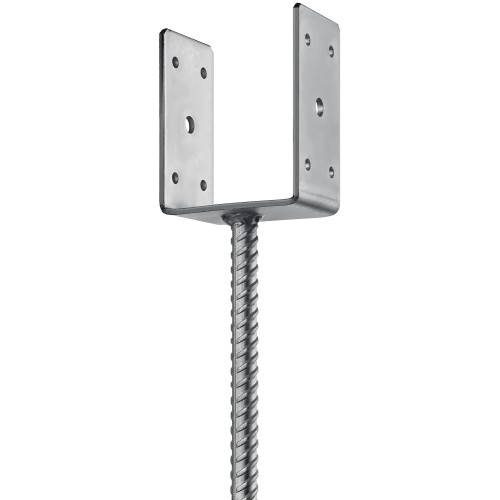 ЗУБР ОС-U, 91 x 120 x 60 мм, U-образное основание столба (310286-090)