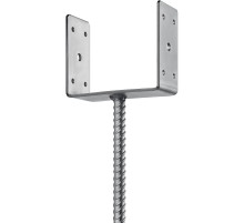 ЗУБР ОС-U, 141 x 120 x 60 мм, U-образное основание столба (310286-140)