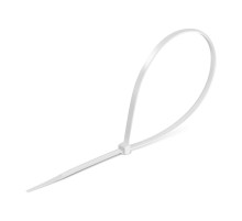 ЗУБР КС-Б1, 1.8 x 100 мм, нейлон РА66, 100 шт, белые, кабельные стяжки, Профессионал (309010-18-100)