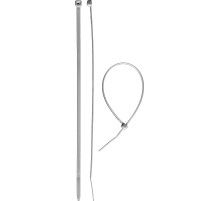 ЗУБР КС-Б1, 4.5 x 300 мм, нейлон РА66, 100 шт, белые, кабельные стяжки, Профессионал (309010-45-300)