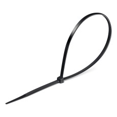 ЗУБР КС-Ч1, 1.9 x 150 мм, нейлон РА66, 100 шт, черные, кабельные стяжки, Профессионал (309030-19-150)