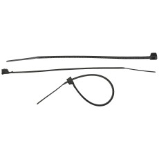 ЗУБР КС-Ч2, 2.5 x 150 мм, нейлон РА66, 50 шт, черные, кабельные стяжки, Профессионал (4-309037-25-150)