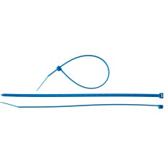 ЗУБР КС-С1, 3.6 x 200 мм, нейлон РА66, 100 шт, синие, кабельные стяжки, Профессионал (309070-36-200)