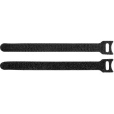 ЗУБР ВЕЛЬКРО, 16 x 210 мм, нейлон РА66, 10 шт, черные, кабельные стяжки-липучки, Профессионал (30932-10)