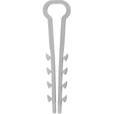 ЗУБР ДХ-П, 8 мм, нейлон, 100 шт, дюбель-хомут для плоского кабеля (30912-08)