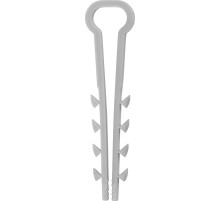 ЗУБР ДХ-П, 10 мм, нейлон, 100 шт, дюбель-хомут для плоского кабеля (30912-10)