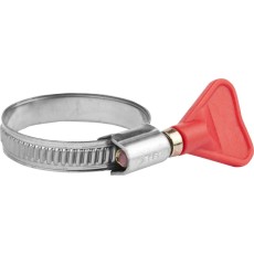 ЗУБР Бабочка, 25 - 40 мм, накатная лента 9 мм, 2 шт, нержавеющий хомут, Профессионал (37835-25-40)