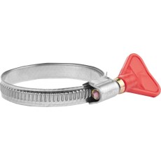 ЗУБР Бабочка, 35 - 50 мм, накатная лента 9 мм, 2 шт, нержавеющий хомут, Профессионал (37835-35-50)