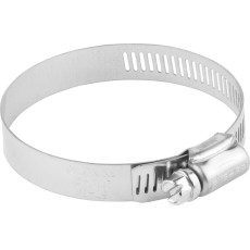 ЗУБР НХ-12П, 57 - 76 мм, просечная лента 12.7 мм, 50 шт, нержавеющий хомут, Профессионал (37815-057-76-50)