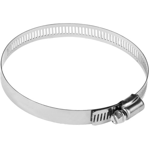 ЗУБР НХ-12П, 91 - 114 мм, просечная лента 12.7 мм, 50 шт, нержавеющий хомут, Профессионал (37815-091-114-50)