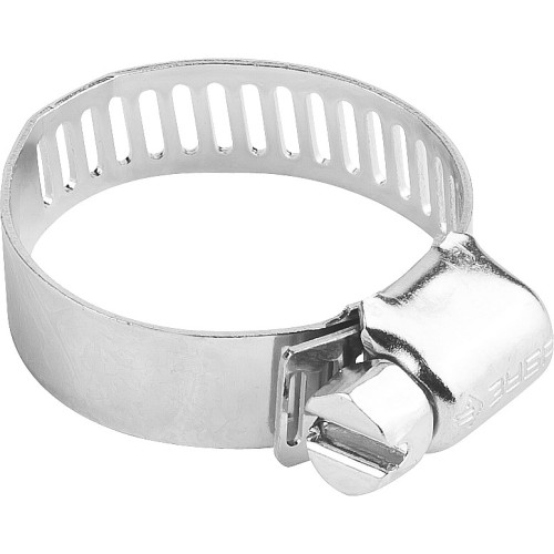 ЗУБР Х-12П, 65 - 89 мм, просечная лента 12.7 мм, цинк, 2 шт, хомут стальной (37805-065-89-2)