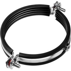 ЗУБР 4″, цинк, 5 шт, трубный хомут с гайкой (37850-107-116)