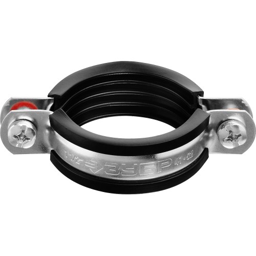 ЗУБР 1 1/2″, цинк, 8 шт, трубный хомут с гайкой (37850-47-52)