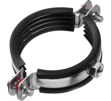 ЗУБР 2″, цинк, 7 шт, трубный хомут с гайкой (37850-59-65)