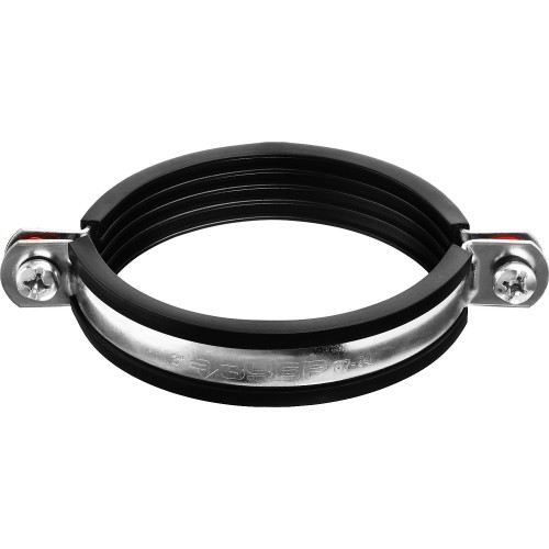 ЗУБР 3″, цинк, 6 шт, трубный хомут с гайкой (37850-87-94)