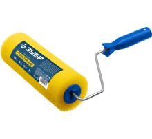 ЗУБР СТРУКТУРНЫЙ, 80 х 230 мм, бюгель 6 мм, для лаков и эмалей, малярный валик (0368-24)