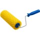 ЗУБР ГОРОШЕК, 80 х 230 мм, бюгель 6 мм, структурный поролон, для водоэмульсионных, акриловых красок и эмали, малярный валик (0369-24)