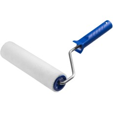 ЗУБР ВЕЛЮР, 8 х 240 мм, бюгель 8 мм, ворс 4 мм, 50% акрил, 50% шерсть, для лаков и эмалей, малярный валик, Профессионал (03514-18)