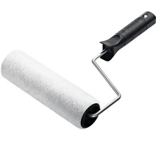 ЗУБР ОПТИМА-ВЕЛЮР, 40 х 180 мм, бюгель 6 мм, ворс 4 мм, полиэстер, для лаков и эмалей, малярный валик (03547-18)