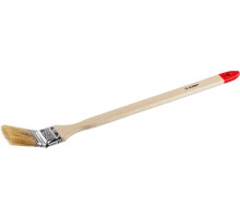 ЗУБР УНИВЕРСАЛ, 38 мм, 1.5″, светлая натуральная щетина, деревянная ручка, все виды ЛКМ, радиаторная кисть (01041-038)