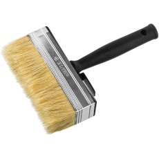 ЗУБР 4 х 14 см, светлая натуральная щетина, пластмассовый корпус, все виды ЛКМ, макловица (01802-14)