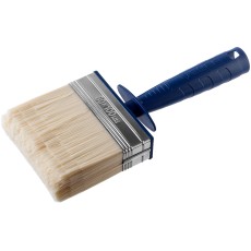 ЗУБР АКВА, 3 х 10 см, искусственная щетина, пластмассовый корпус, для воднодисперсионных и акриловых ЛКМ, макловица (01817-10)