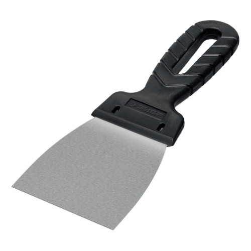 ЗУБР 80 мм, пластиковая ручка, нержавеющий шпатель (10077-08)