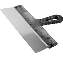 ЗУБР 350 мм, пластиковая ручка, нержавеющий фасадный шпатель (10077-35)