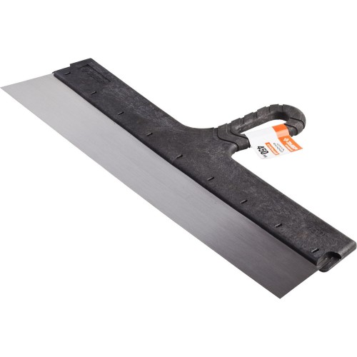 ЗУБР 450 мм, пластиковая ручка, стальной фасадный шпатель (10052-45)