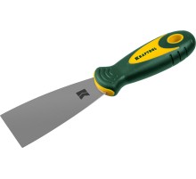 KRAFTOOL 50 мм, х-образное профилированное полотно, двухкомпонентная ручка, нержавеющий, шпатель (10035-050)