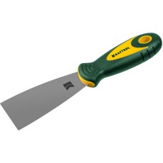 KRAFTOOL 50 мм, х-образное профилированное полотно, двухкомпонентная ручка, нержавеющий, шпатель (10035-050)