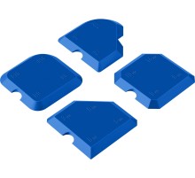 ЗУБР НШГ-16 набор специальных шпателей для формирования швов герметика (1015-H4)