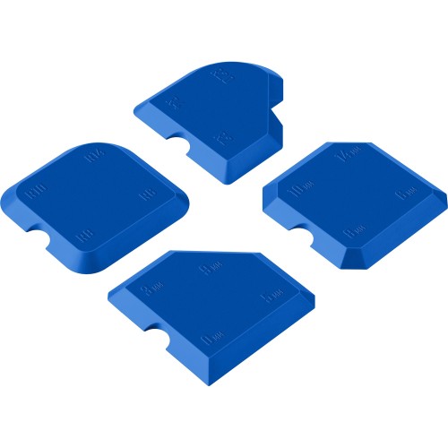 ЗУБР НШГ-16 набор специальных шпателей для формирования швов герметика (1015-H4)