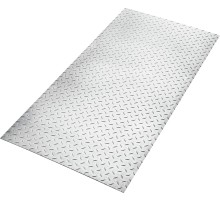 ЗУБР Бриллиант, 600 х 1200 х 1.5 мм, алюминиевый рифленый лист, Профессионал (53840)