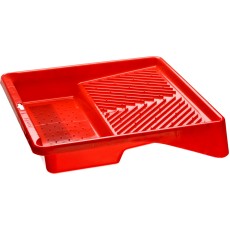 ЗУБР 360 х 360 мм, 1.3 л, для валика 270 мм, малярная пластмассовая ванночка, Профессионал (06055-27)