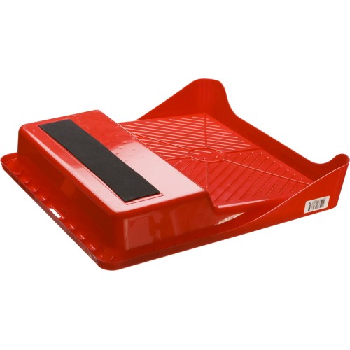 ЗУБР 360 х 360 мм, 1.3 л, для валика 270 мм, малярная пластмассовая ванночка, Профессионал (06055-27)