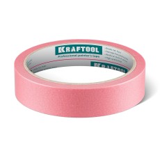 KRAFTOOL #200 Delicate 25 мм х 30 м, для деликатных и недавно окрашенных поверхностей, малярная лента (12102-25)