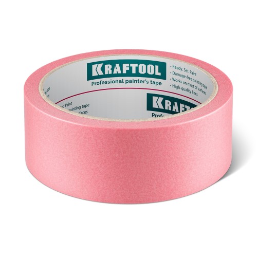 KRAFTOOL #200 Delicate 38 мм х 30 м, для деликатных и недавно окрашенных поверхностей, малярная лента (12102-38)