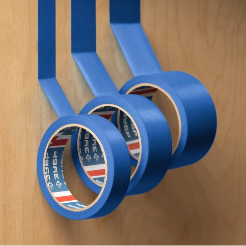 ЗУБР №100 24 мм х 25 м, для гладких и слегка шероховатых поверхностей, малярная лента, Профессионал (12141-24)