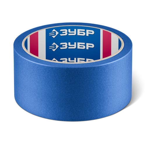 ЗУБР №100 48 мм х 25 м, для гладких и слегка шероховатых поверхностей, малярная лента, Профессионал (12141-48)