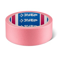 ЗУБР №200 36 мм х 25 м, для деликатных и недавно окрашенных поверхностей, малярная лента, Профессионал (12142-36)