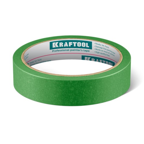 KRAFTOOL #300 Strong 25 мм х 30 м, для грубых и шероховатых поверхностей, малярная лента (12103-25)