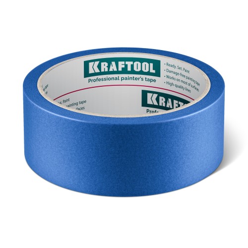 KRAFTOOL #100 Perfect 38 мм х 30 м, для гладких и шероховатых поверхностей, малярная лента (12101-38)