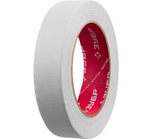 ЗУБР 25 мм х 50 м, креповый, малярный скотч, МАСТЕР (12115-25)