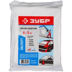 ЗУБР 4 м x 5 м, 50 мкм, пленка защитная (12259-50-05)