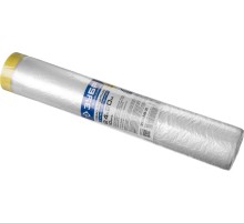 ЗУБР 20 м x 2.4 м, 10 мкм, HDPE, пленка укрывная с клейкой лентой, Профессионал (12250-240-20)