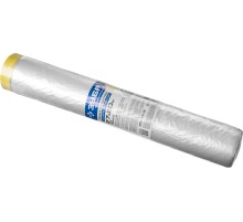 ЗУБР 20 м x 2.7 м, 10 мкм, HDPE, пленка укрывная с клейкой лентой, Профессионал (12250-270-20)