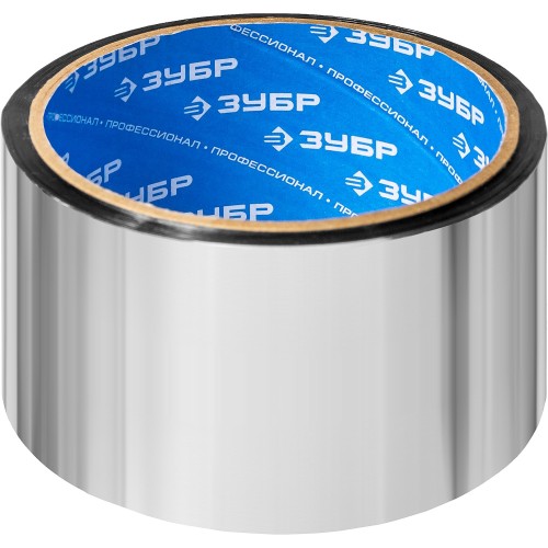 ЗУБР 48 мм, 25 м, 50 гр/м2, металлизированная клеящая лента (12260-50-25)