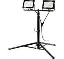 ЗУБР ПСК 50х2, 2 х 50 Вт, 6500 К, IP 65, 1.6 м, светодиодные прожекторы на штативе, Профессионал (57145-2-50)