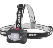 ЗУБР ЕХ-300, 3 AAA, 120 Лм, 3 режима, налобный светодиодный фонарь (56434)